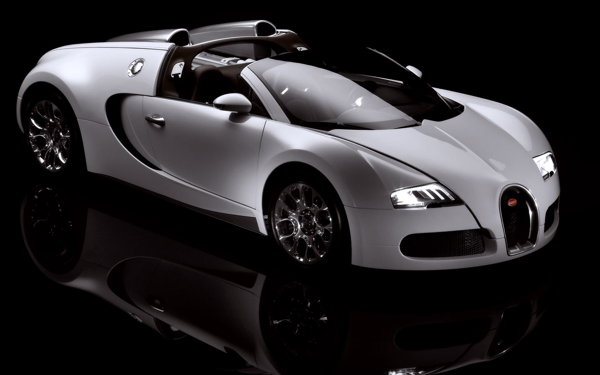 White Bugatti Veyron Car Wallpapers HD / Desktop and